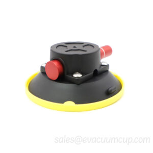 Vacuum suction cup with metal pump