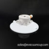 6" white suction cup vacuum mount 10 6