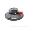 Vacuum suction cup with metal pump